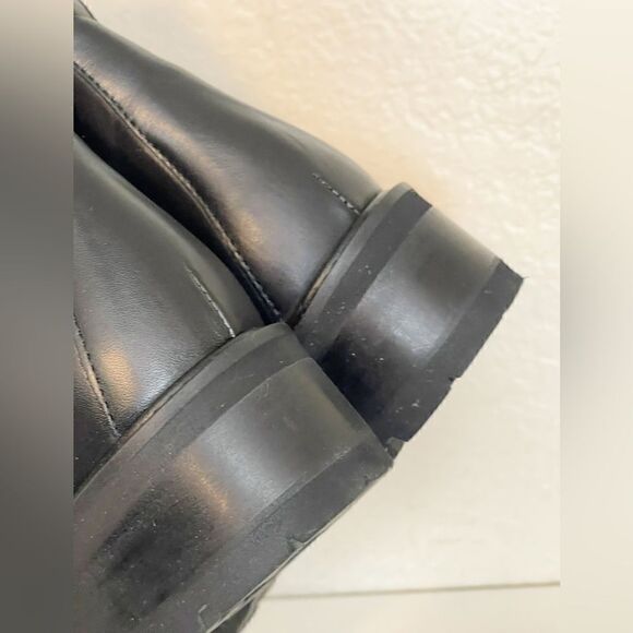 La Canadienne Clover Leather combat Moto Bootie. 7. New - Picture 13 of 17